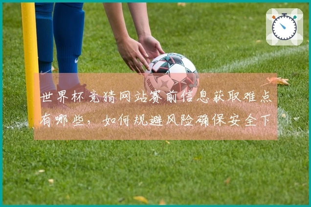 世界杯竞猜网站赛前信息获取难点有哪些，如何规避风险确保安全下注