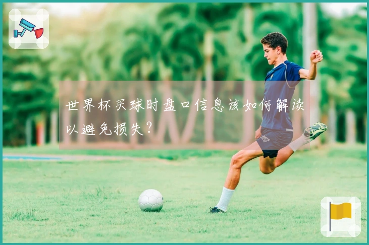世界杯买球时盘口信息该如何解读以避免损失？